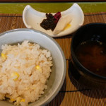 Minokichi - とうもろこしご飯