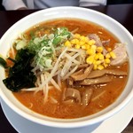 らぁめん 夢のや - 相方の味噌ラーメン　７３４円