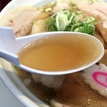 Ramen Yumeno Ya - チャーシュー麺のスープ