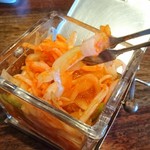 印度料理シタール - アチャール～テーブルに置いてあるので好みで召し上がれ～辛みが強いので苦手な方は注意!!