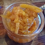 印度料理シタール - マンゴーチャッネ～こちらもテーブルにあります！スパイスは入っていますがジャムに似てます♪私はコレが大好き!!