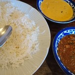 印度料理シタール - インドのパスマティ米～パラッとしていてカレーによく合う♪