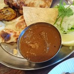 印度料理シタール - こちらもタンドーリランチセット!!
      マトンカレー(辛いけど美味しいヨ)