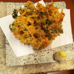 無庵 - 桜海老のかき揚げ