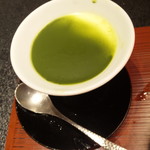 無庵 - 抹茶のブランマンジェ
