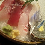無庵 - 太刀魚・鯛・鮪・金目・中トロ