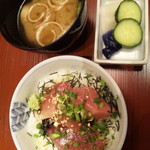 無庵 - お新香とお味噌汁がウレシイ