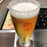 蛸之徹 - 生ビール(小) 350円(税込)