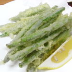 鳥雄 - 野菜天ぷら　700円