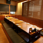 Nagomiokuza - 最大16名様までご利用いただける掘りごたつタイプの個室です。