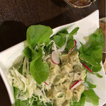 我流居酒屋 小池や - アボカドサラダと冷や奴