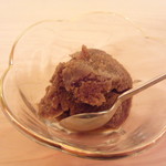 有吉 - 黒糖ときな粉のシャーベット