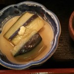 寿しの喜多八 - 小鉢   茄子の煮浸し