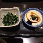 焔心 - お通し・ざる豆腐