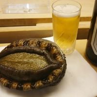 すし乾山 ホテルニューオータニ大阪店 - 単品・活鮑あわび 13,000円 2017年7月