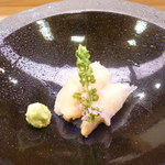 味 ふくしま - 鰈で雲丹を巻いたもの