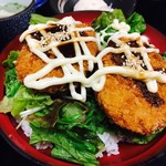 Yakitorifunachuu - メンチカツ丼
