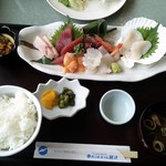 海フードBBQ - 刺身定食