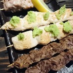 大衆居酒屋 どう銅 - やきとり盛合せ