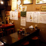 じょっぱりラーメン - テーブル席