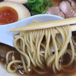 吉風  - 吉風 醤油ラーメン 麺