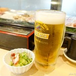 Darumaya - 2017年6月　生ビール【500円】
