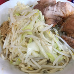 ラーメン二郎 - 汁無し小ラーメン+ブタ