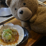 炉ばた ちどり - 帆立焼き完成！