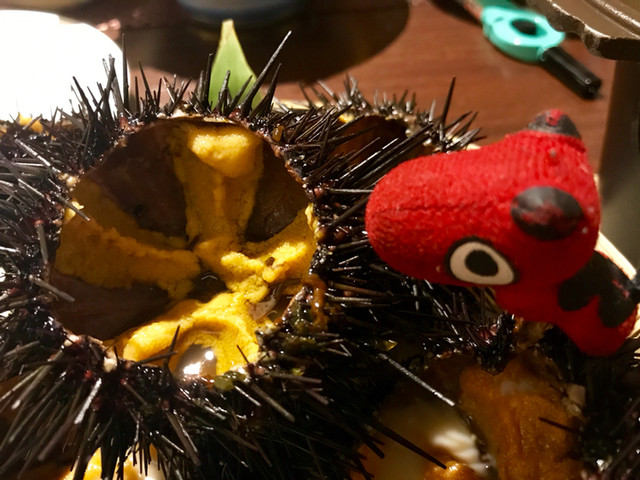 ダイニングレストラン最東端 - 磯鶏（パスタ）の写真