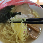 Banya meshi - 麺アップ