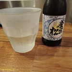 Menya Saichi - 旨い日本酒。お値段は550円。(2016/3/16)