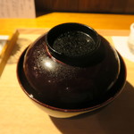 まる富 - 29年7月　吸物塗り椀