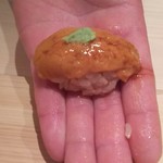 鮨 さかい - キタムラサキウニ