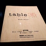 Table 35 - 