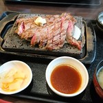 石焼ステーキ 贅 - 300gコンビ（定食セット）2017夏フェア