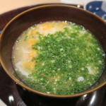 青華こばやし - 29年7月　太刀魚出汁雑炊