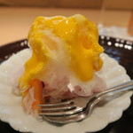 青華こばやし - 29年7月　西瓜、パパイヤかき氷