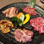 焼肉 桜咲 - 彩里5点盛り…2980円