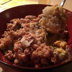 だんだんどうも - そぼろ丼