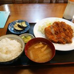 Oshokujidokoro Doriko - 限定10食　国産豚200g ロースかつ定食　なんと780円税込ですよ！