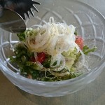 洋食勝井 - ベアランチのサラダ。