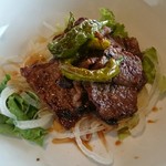 洋食勝井 - ペアランチ 黒毛和牛の網焼き。心斎橋の時から、ファンでした。