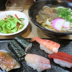 若松 - 寿司定食650円