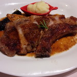 とんかつ&ハンバーグ たくとみ - 骨付きロースステーキ