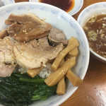 横浜とんとん - ちゃーしゅー丼 ¥430