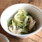 そば舎 あお - お通し①