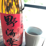 そば舎 あお - 蕎麦湯割り