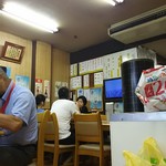 中華料理 喜楽 - 店内は雑然