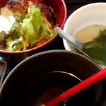 BeefGarden - ロコモコ丼のお子様ランチ
