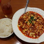 双龍居 - 「麻婆豆腐」＆「ご飯」850円